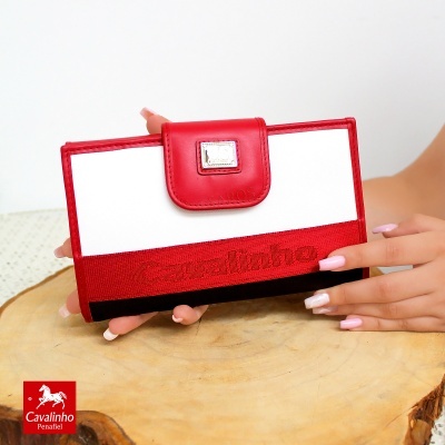 Carteira Cavalinho L'essence 26160206 Multi-azul