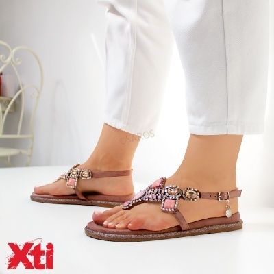 Sandalia Xti Dedo 144017 Nude