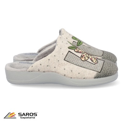 Chinelos (interior) Devalverde 1153 Cinza