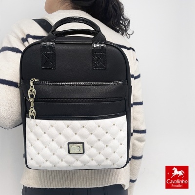 Mochila Cavalinho Craft 16010552 Branco E Preto