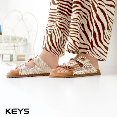 Chinelo Keys K-10930 Platina