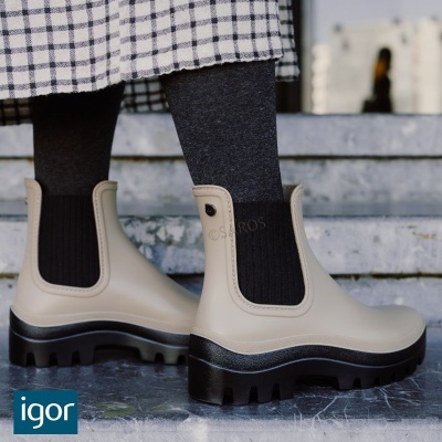 Galocha Igor Soul W10280 Multi-bege