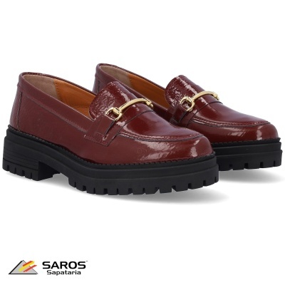 Sapato Saros Loafer 1066 Bordo