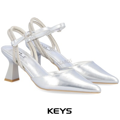 Sandalia Keys 9241 Prata
