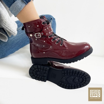 Botim Gioseppo 64002 em Bordô