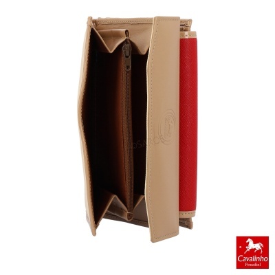 Carteira Cavalinho Twist 26130221 Multi-vermelho