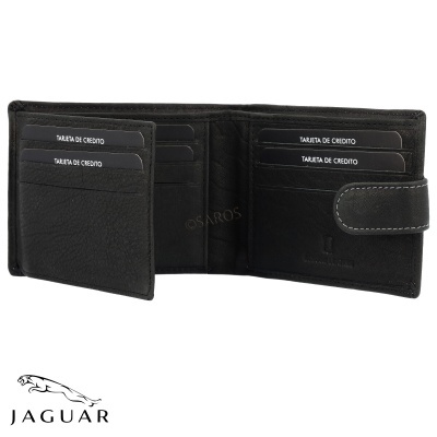 Carteira Jaguar Bronx 1693 Preto