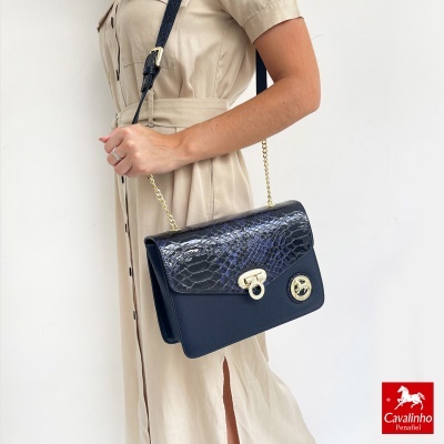 Bolsa Cavalinho Cherry Blossom 18810260 em Azul