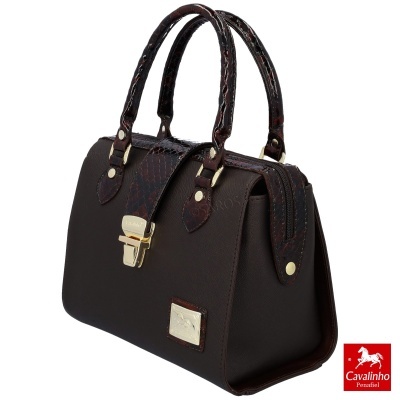 Bolsa Cavalinho Cherry Blossom 18810502 Castanho