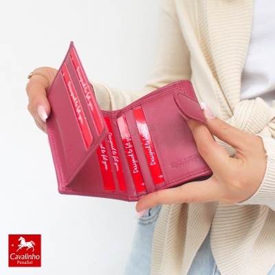 Carteira Cavalinho L'essence 26160530 Rosa