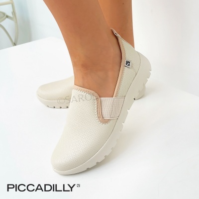 Sapatilha Piccadilly Stretch 950042 Bege