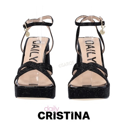 Sandália Cristina Ferreira Cool Cfd063 Preto