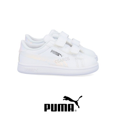 Sapatilha Puma Smash Holo 398294 Branco