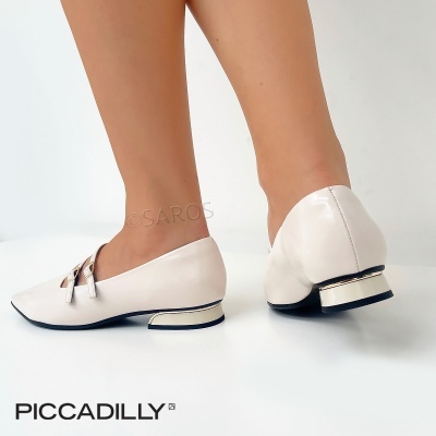 Sapato Piccadilly Mary Jane 279041 Bege