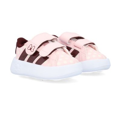 Sapatilha Adidas Grand Court Minnie Jr8131 Multi-rosa