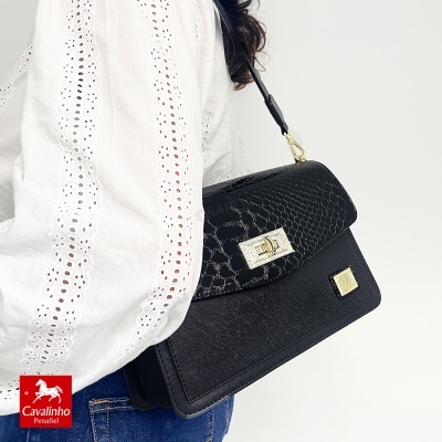 Bolsa Cavalinho Cherry Blossom 18810529 Preto