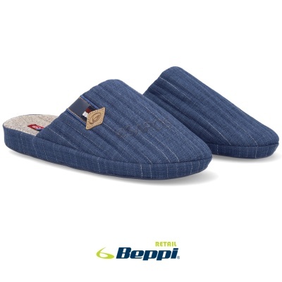Chinelo De Quarto Beppi 2212770 Azul
