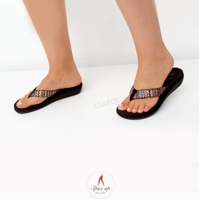 Chinelo Spiceup Su.18.013 Multi-preto