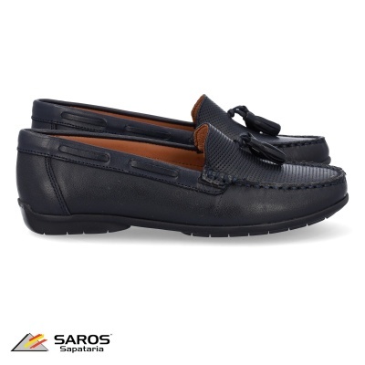 Sapato Saros Mocassin 541 Azul