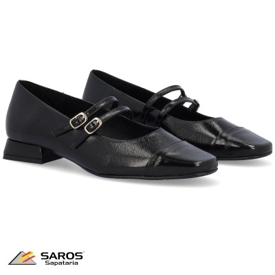 Sapato Samelli Mary Jane 2491 Preto