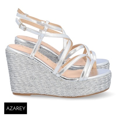 Sandalia Azarey 572h505 Prata