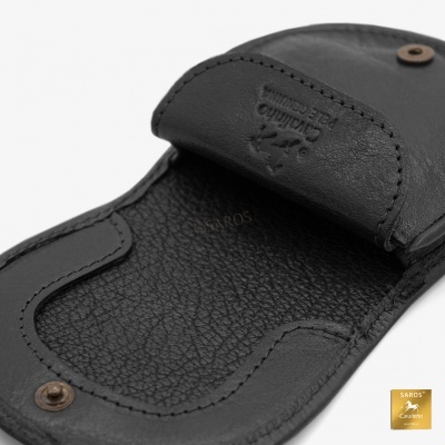 Moedeiro em pele Cavalinho 28610532 Preto