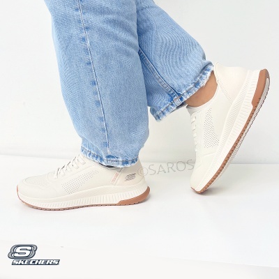 Sapatilha Skechers Bobs Squad 4 117740 Bege