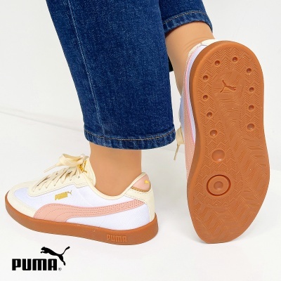 Sapatilha Puma Club 401572 Multi-bege