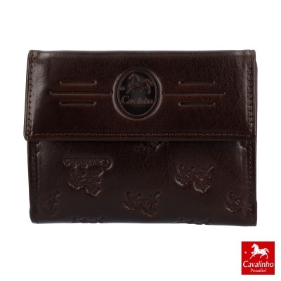 Carteira Cavalinho Cavalo Lusitano 28090215 Castanho