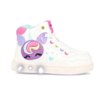 Botim Geox Skylin Luzes J568wd Multi-branco