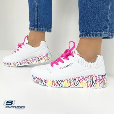 Sapatilha Skechers Uno Lite 314976l Multi-branco