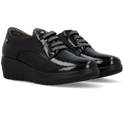 Sapato Mysoft Conforto 25m586 Preto