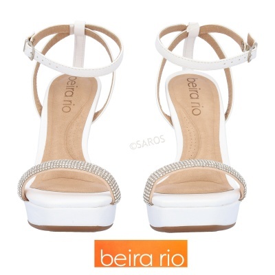 Sandália Beira Rio 8500.103 Branco