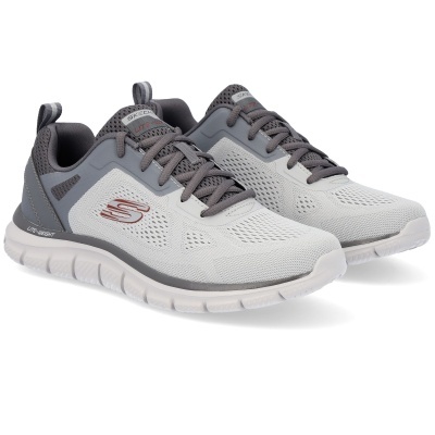 Sapatilha Skechers Track 232698 Cinza