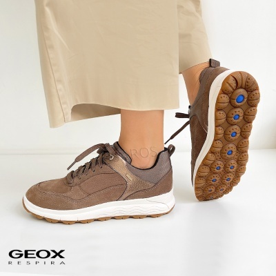 Sapatilhas Geox Spherica 4x4 D3626d Taupe