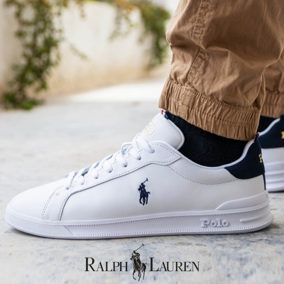 Sapatilha Polo Ralph Lauren Heritage Court 809860883003 Multi-branco