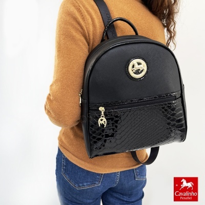 Cavalinho Mochila Cherry Blossom 18810301 Preto