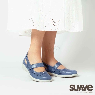 Sapato Suave 6632 Azul