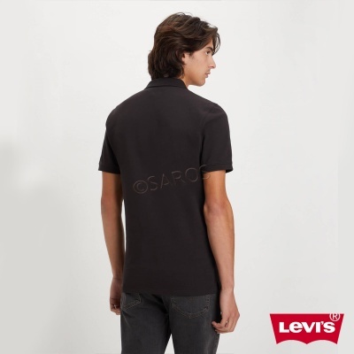 Polo Levis Slim Housemark A4842 Preto