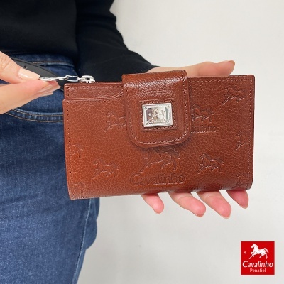 Carteira Cavalinho Cavalo Lusitano 28090232 Camel
