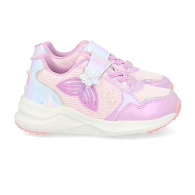 Sapatilha Conguitos Sereia Luzes Cosh261028 Multi-rosa