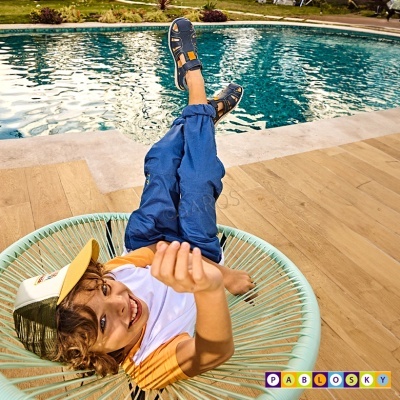 Sandalia Pablosky 028225 Azul