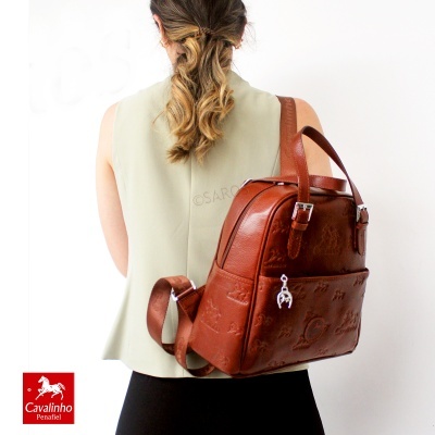 Mochila Cavalinho Cavalo Lusitano 18090548 Camel
