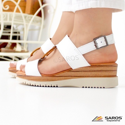 Sandalia Samelli Cunha 557 Branco