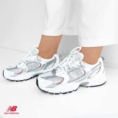 Sapatilha New Balance 530 Gr530 Ga Branco Com Rosa
