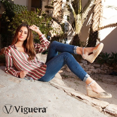 Sandalia Viguera 2148 Platina