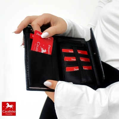 Carteira Cavalinho Honor 28190202 Preto