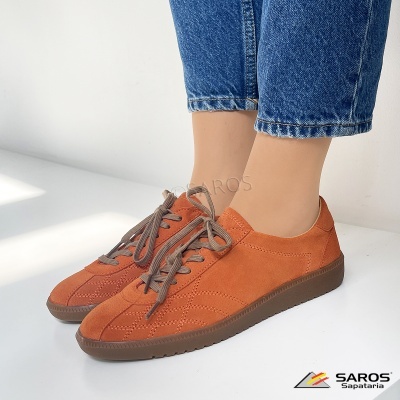 Sapatilha Saros Atrai 6679 Laranja