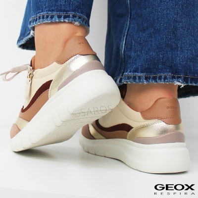 Sapatilha Geox Plummery D56yne Multi-bege