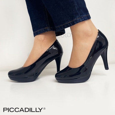 Sapato Piccadilly 841029 Verniz Preto